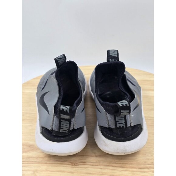 Nike Boys Flex Runner AT4662-004 Gray Running Shoes Size 4Y - Picture 4 of 9